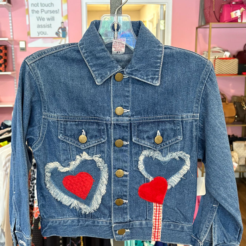 
                      
                        NWT Bon Bon Girl's 2 PC Blue Jean Set Size:4T
                      
                    