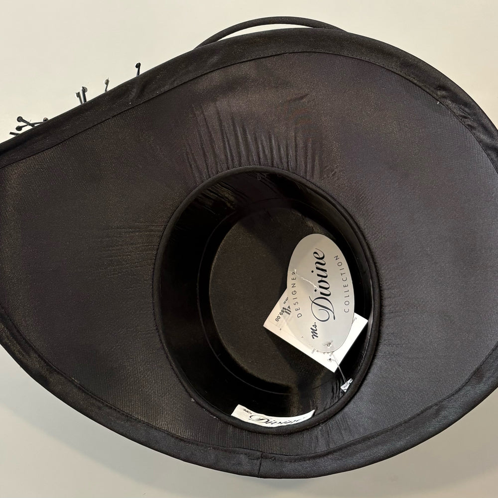 
                      
                        NWT Ms. Divine Black Church Hat
                      
                    
