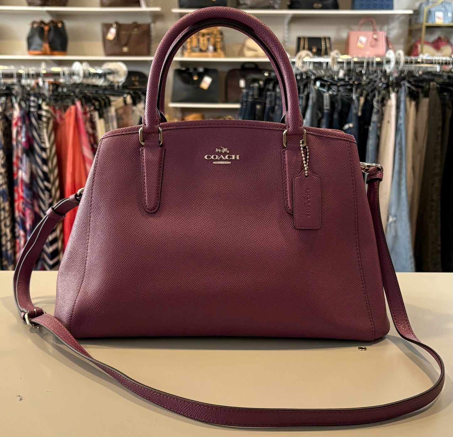 NWT Coach Small Margot Carryall Satchel Crossbody