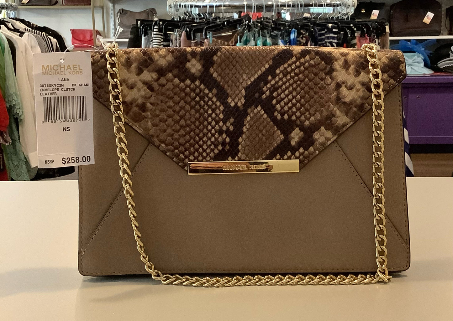 Michael Kors Lana Envelope Clutch