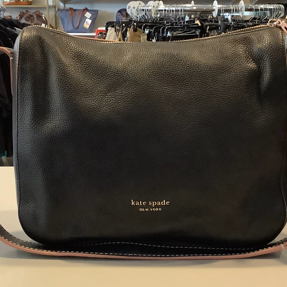 Kate Spade Anyday Medium Black Pebble Leather Shoulder Bag