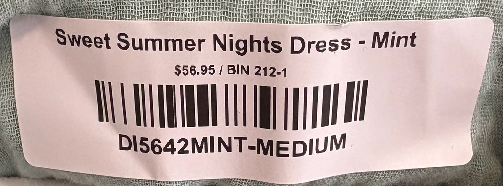 
                      
                        NWT Ces Femme Mint Green 100% Cotton Dress Size:M
                      
                    