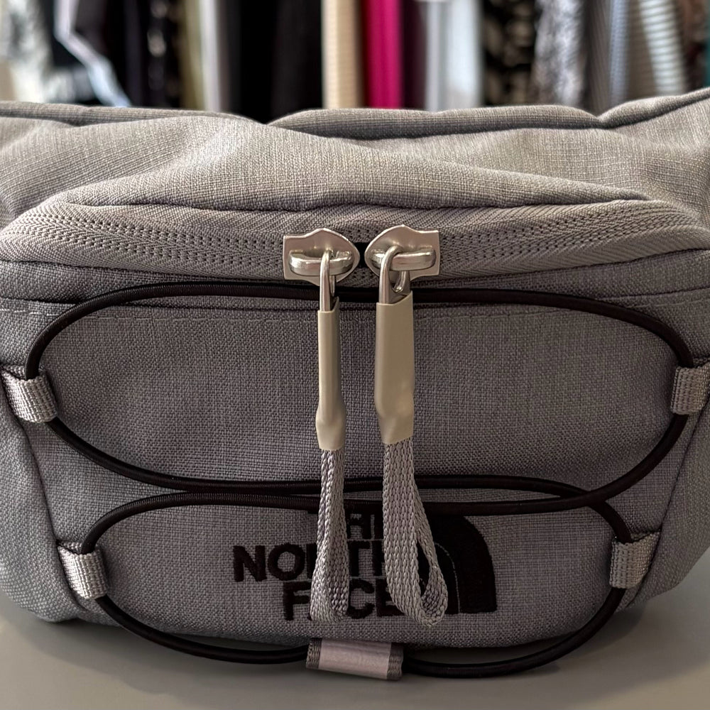 NWOT The North Face Grey Jester Lumbar Sling Bag