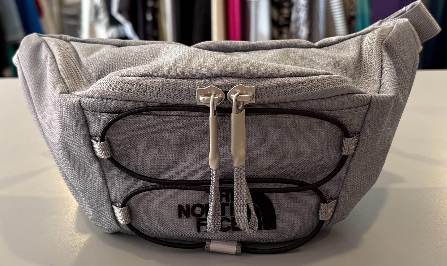 NWOT The North Face Grey Jester Lumbar Sling Bag
