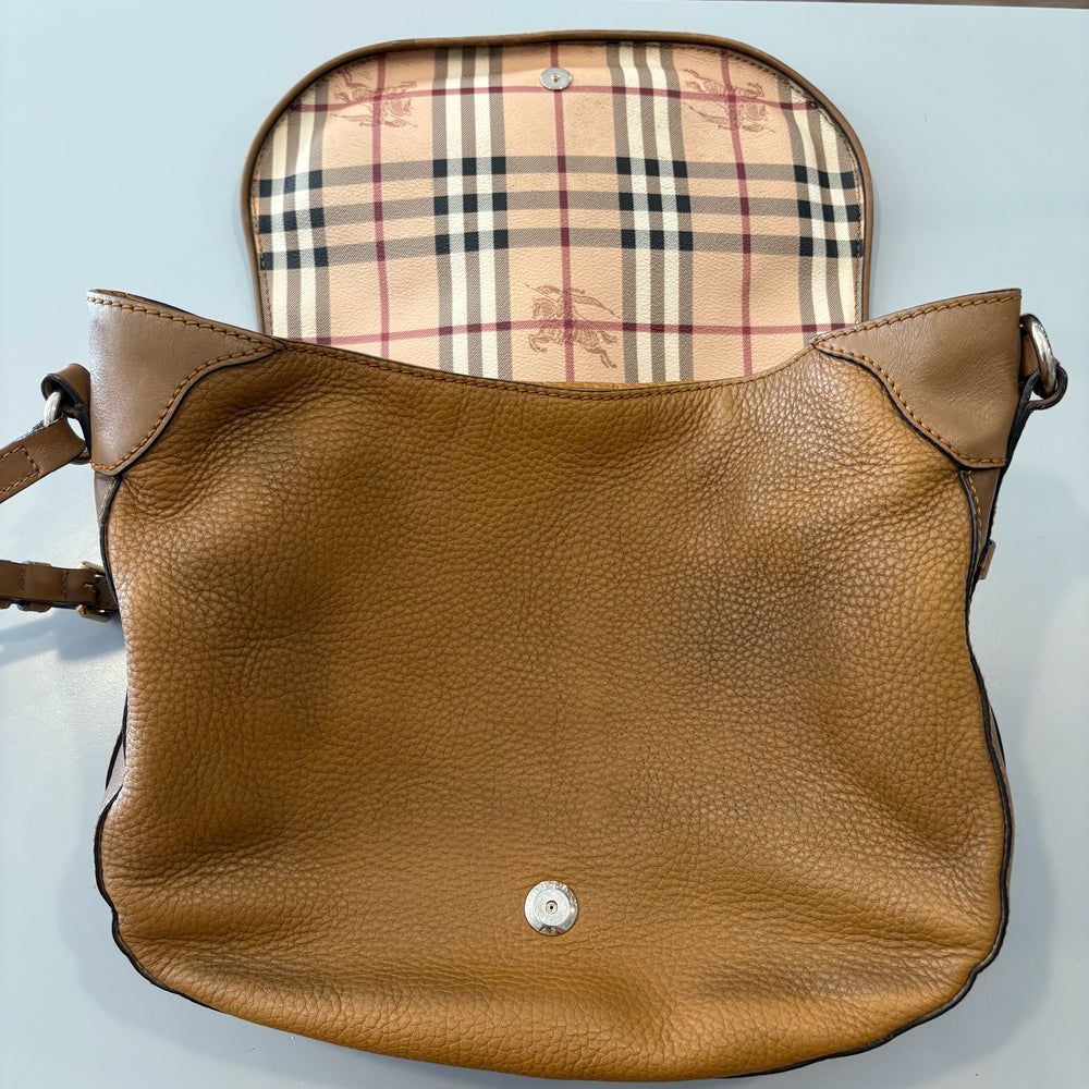
                      
                        Burberry Haymarket Check Maydown Medium Hobo bag
                      
                    