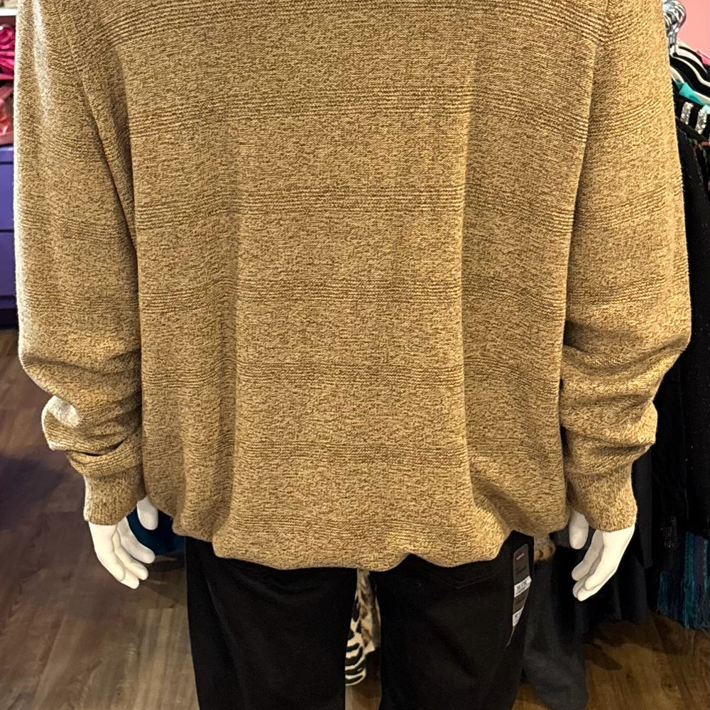 
                      
                        NWT Chaps Brown 100% Cotton Knit Mock-Neck Sweater Size: 3XL/Tall
                      
                    