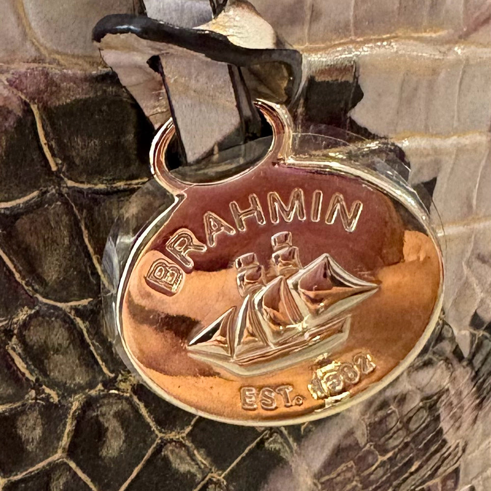 
                      
                        RARE Brahmin Eden Garland Melbourne Large Duxbury Satchel
                      
                    