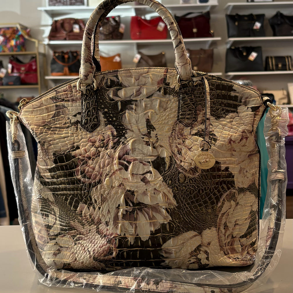 RARE Brahmin Eden Garland Melbourne Large Duxbury Satchel