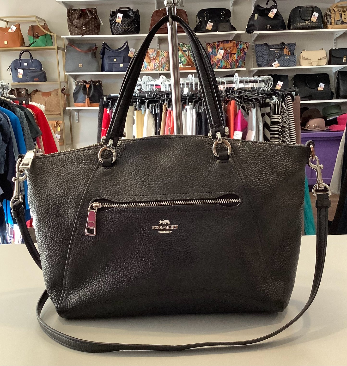 Coach Prarie Leather Satchel