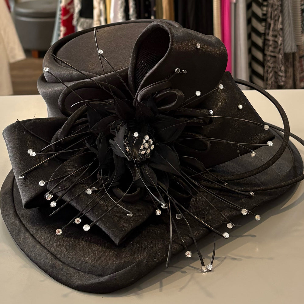 NWT Ms. Divine Black Church Hat