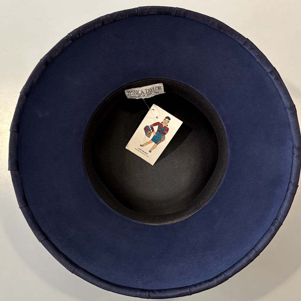 
                      
                        Jessica Taylor Navy Blue Church Hat
                      
                    