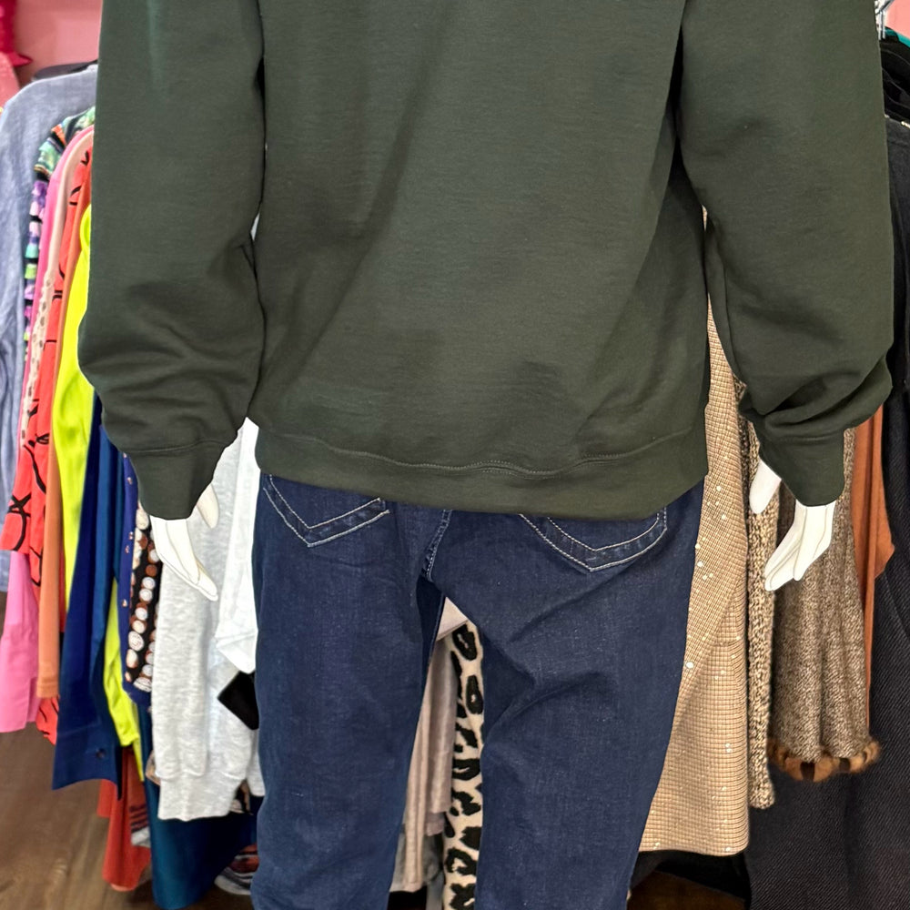 
                      
                        PLAYBOY Dark Green Sweatshirt Size: M
                      
                    