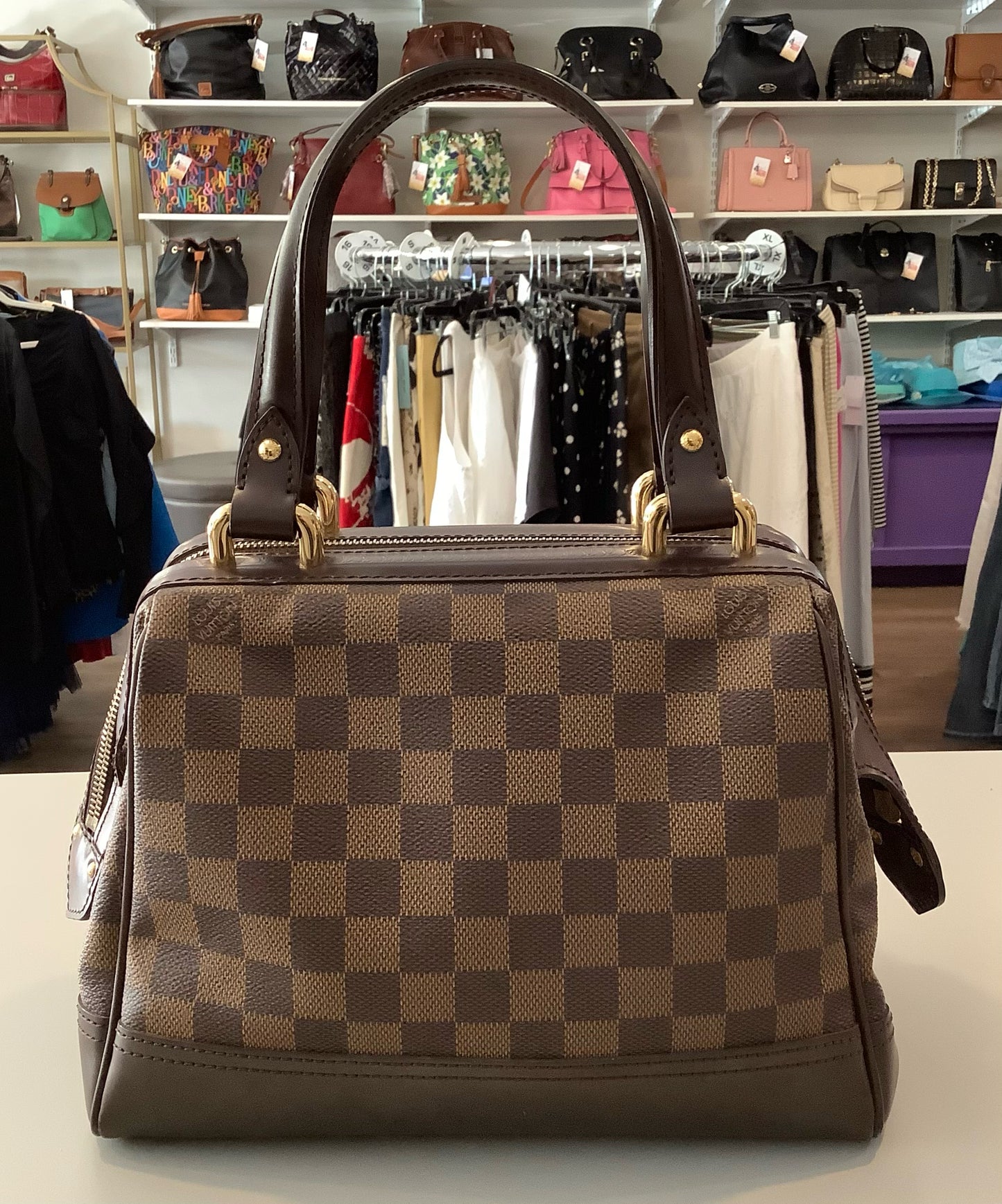 Louis Vuitton Knightbridge Damier Handbag