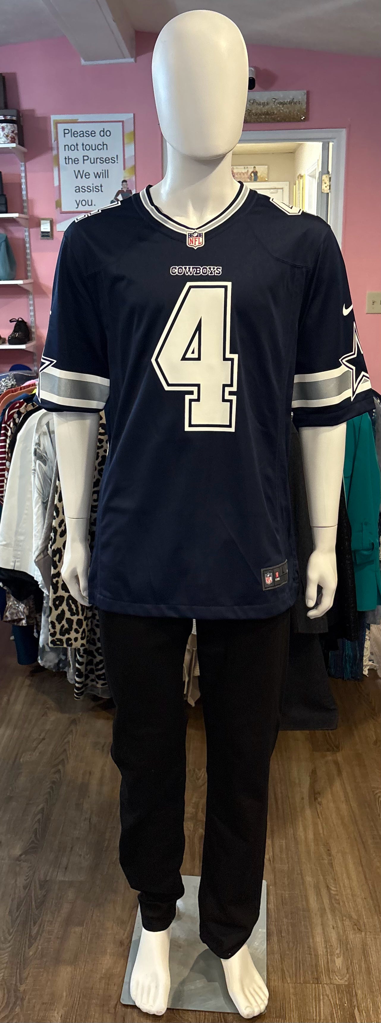 NWOT Nike On Field Dallas Cowboys Dak Prescott #4 Jersey Size: XL