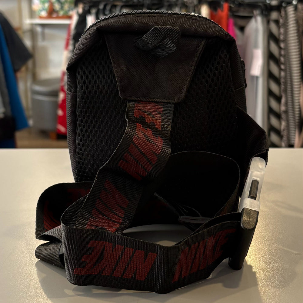 
                      
                        NWT Nike Black & Maroon Unisex Shoulder Crossody Bag
                      
                    