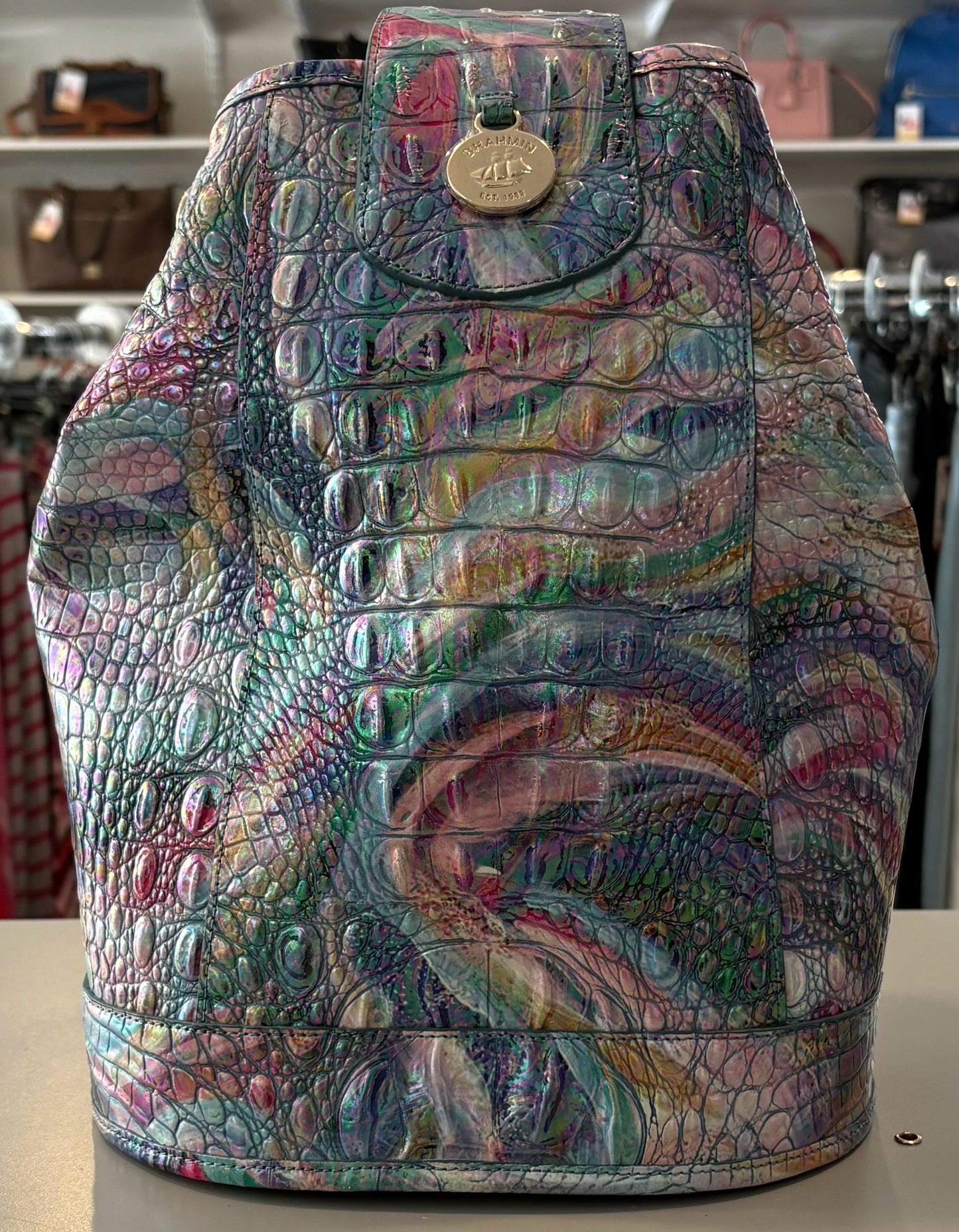 NWOT RARE Brahmin Allie Sling Backpack