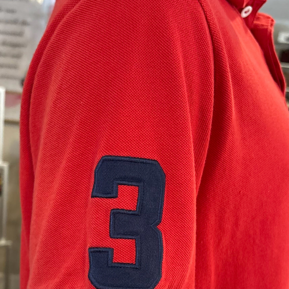 
                      
                        Polo Ralph Lauren Custom Slim Fit Mesh Triple Pony Polo Shirt Size:XL
                      
                    