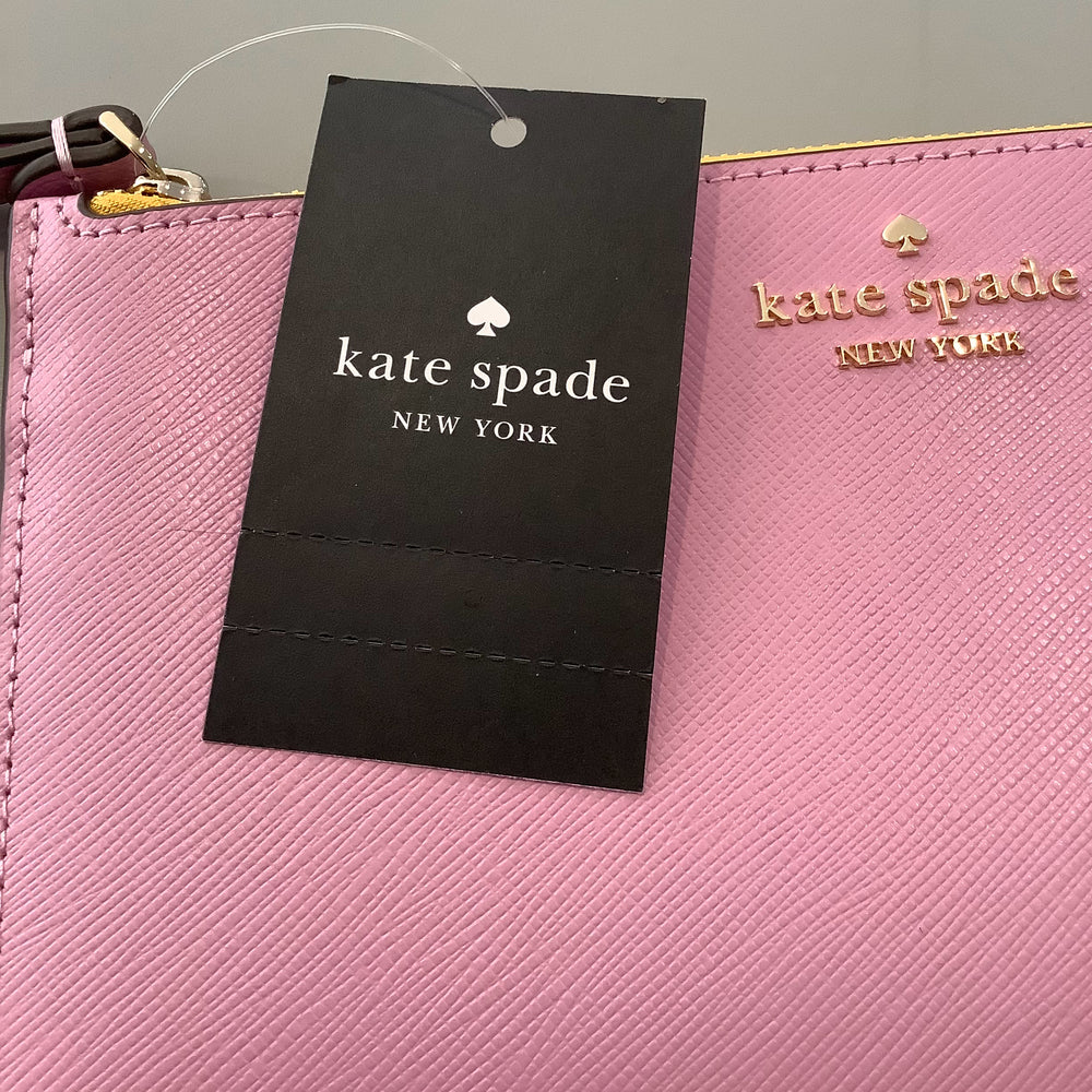 
                      
                        Kate Spade Lucy Lavender & Yellow Bi Color Medium Zip Wristlet
                      
                    
