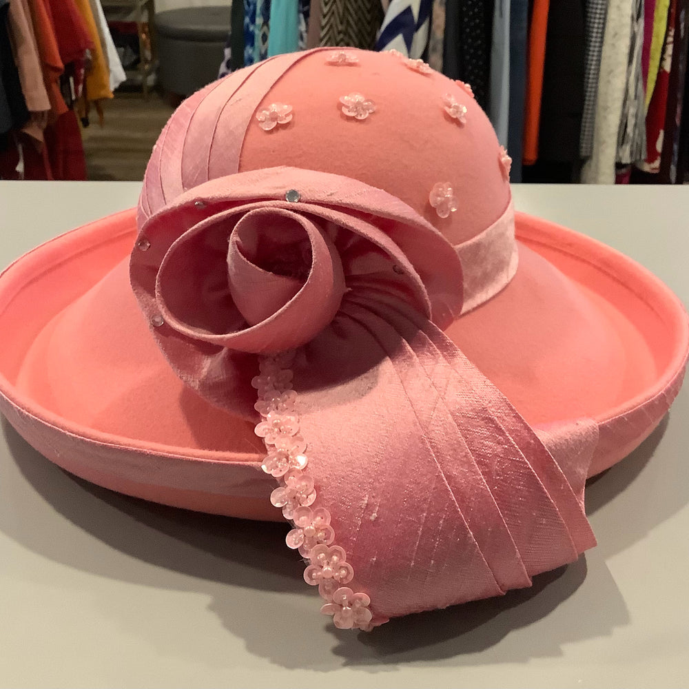 NWT Mr.  Hi's Classic Pink Church Hat