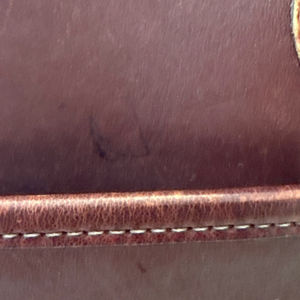 
                      
                        RARE Brighton Brown Leather Bucket Bag with Silver Heart Detailing
                      
                    