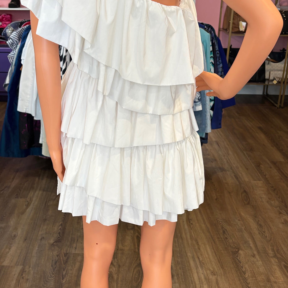 endless rose one shoulder ruffled mini dress Amazon.com: One-Shoulder Ruffled Mini Dress : Clothing, Shoes & Jewelry