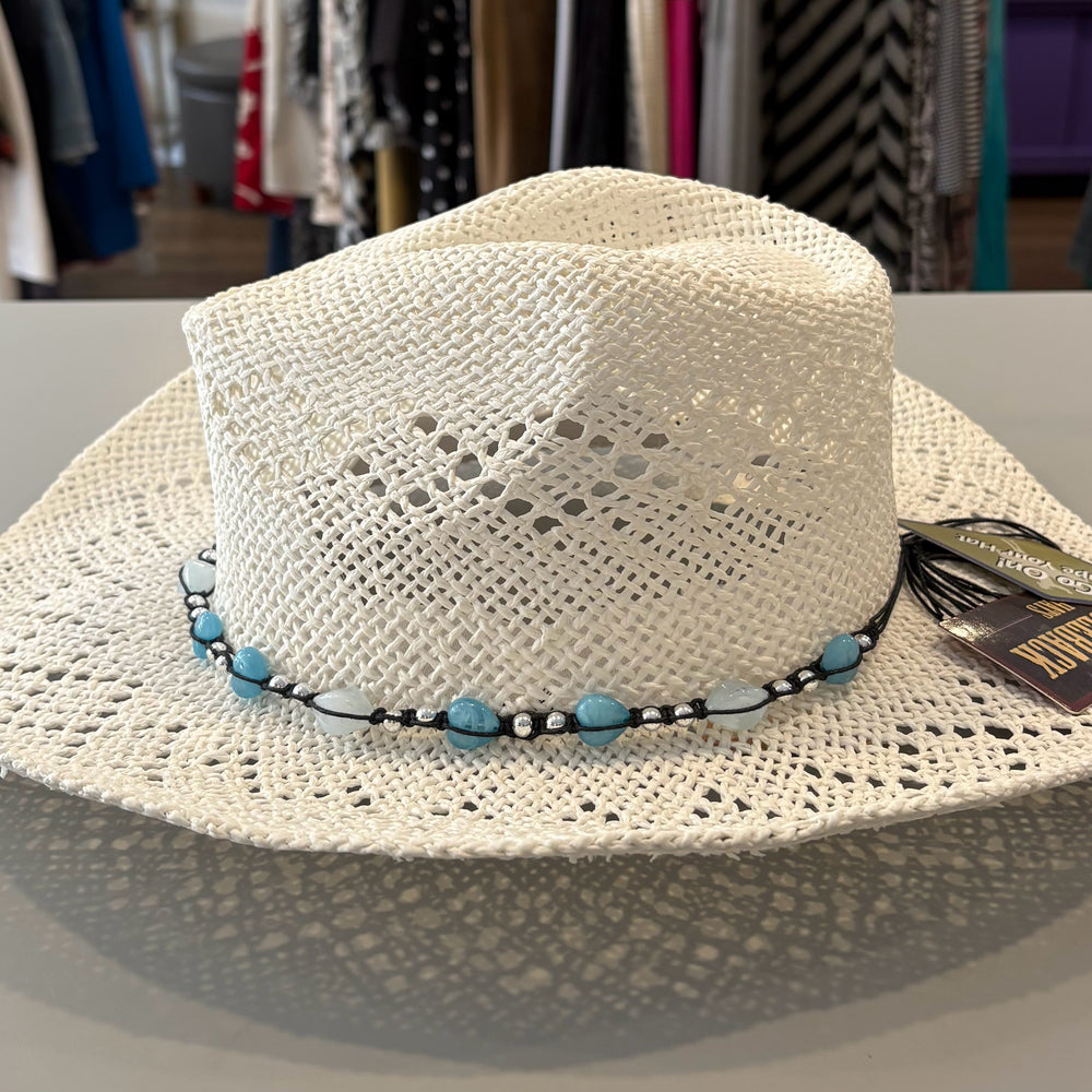 NWT SaddleBack Hats White Cowboy Hat
