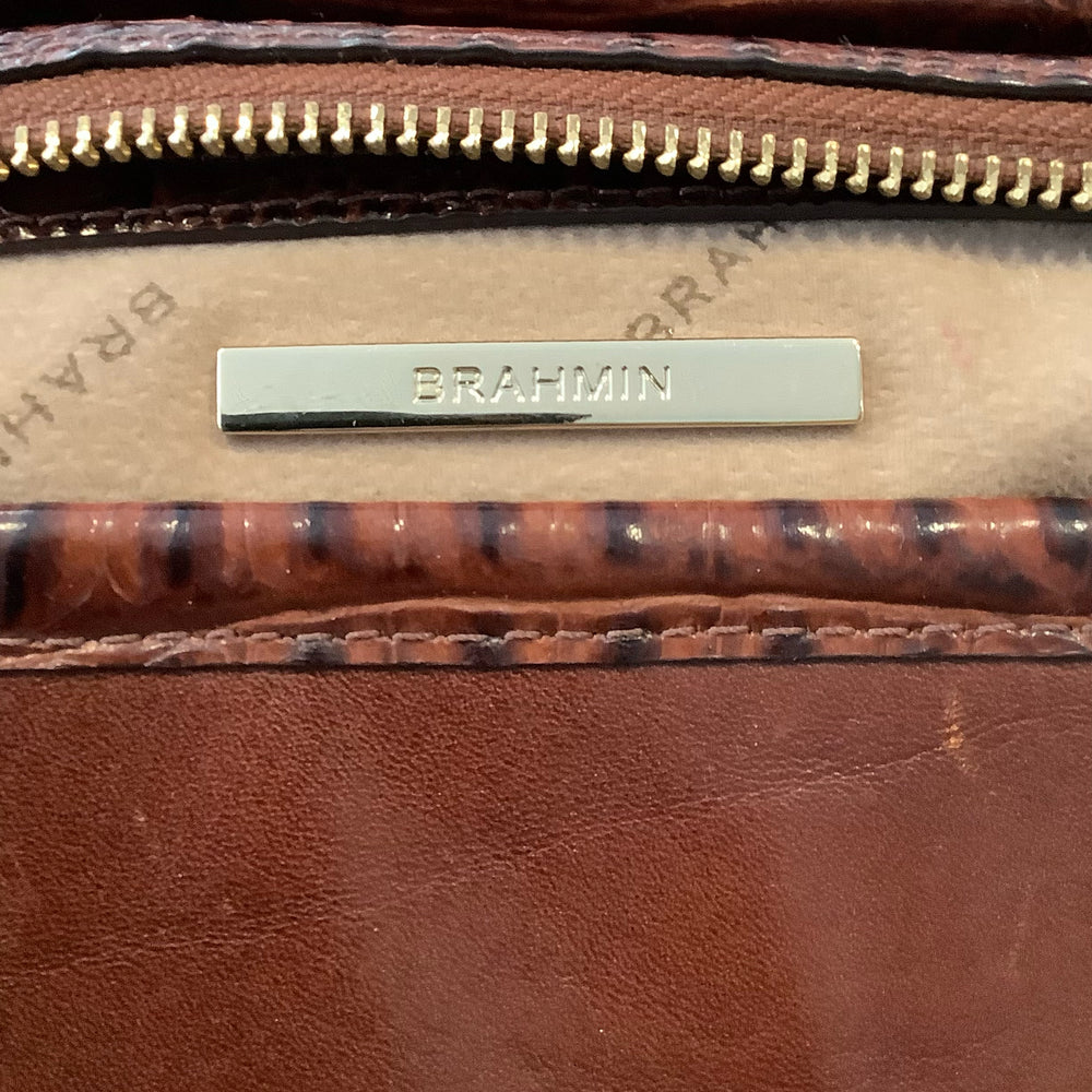 
                      
                        Brahmin Taylor Satchel in Cognac Elton
                      
                    