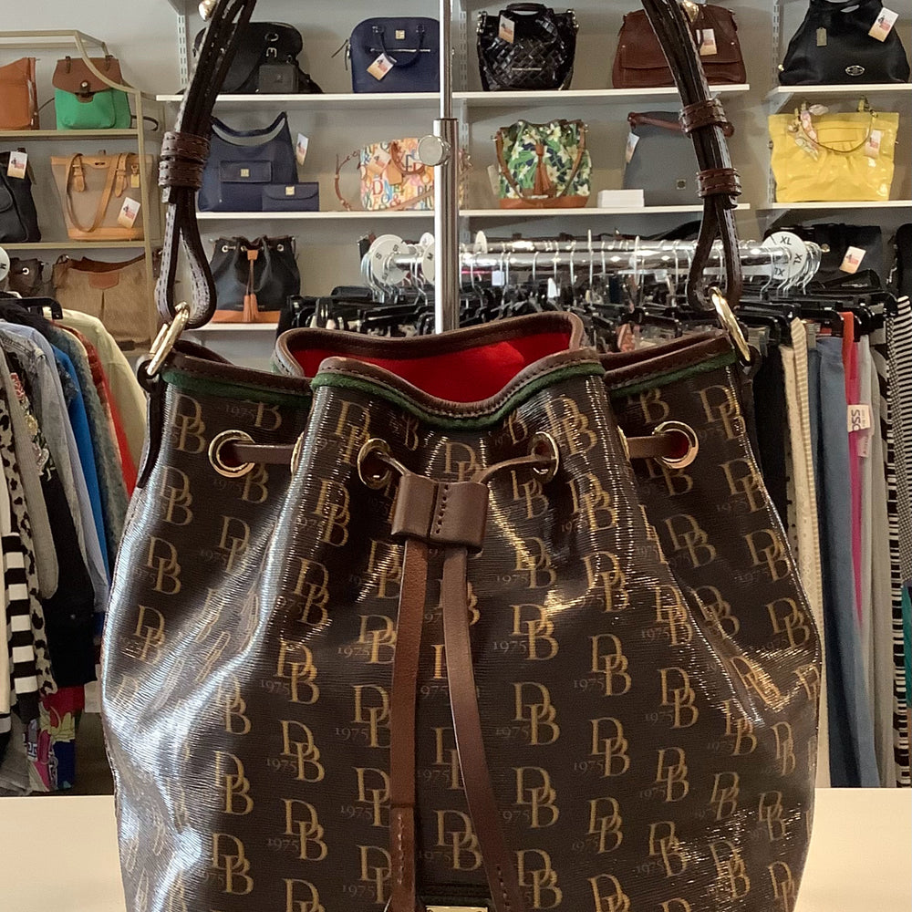 Dooney & Bourke Kendall Sutton Drawstring Bucket Bag