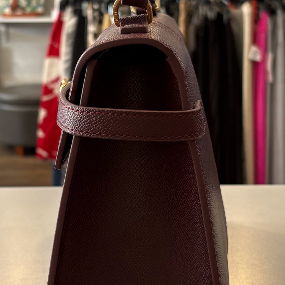 
                      
                        JW PEI Elise Large Top Handle Bag in Claret
                      
                    