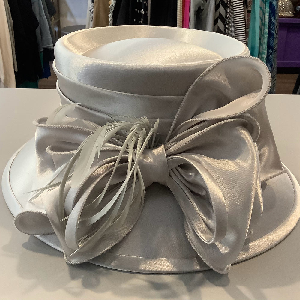 NWT Mr. Hi's Classic Grey/Silver Church Hat