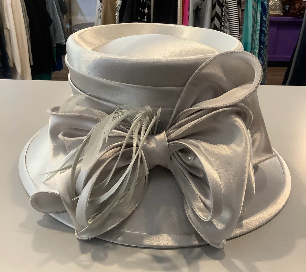 NWT Mr. Hi's Classic Grey/Silver Church Hat