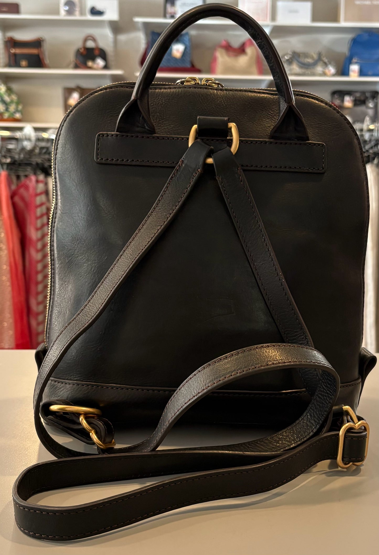 Dooney & Bourke Florentine Regular Zip Pod Backpack ,Black