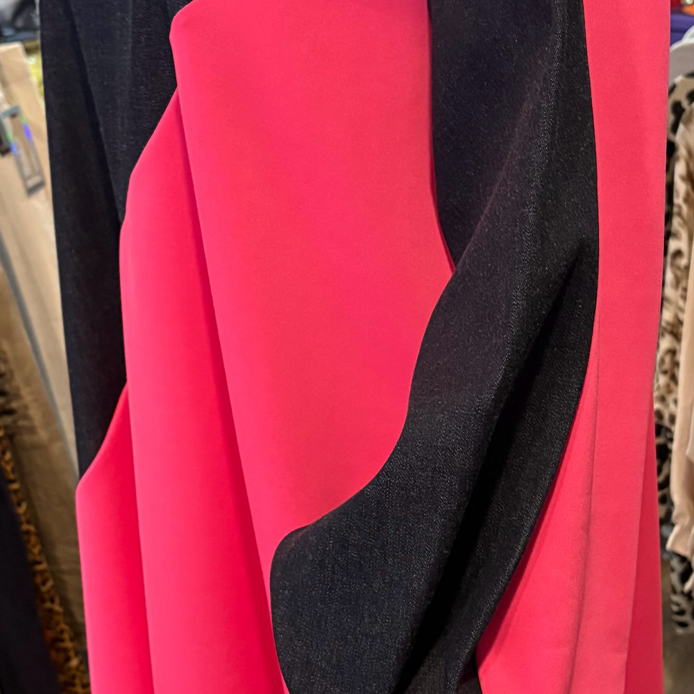 
                      
                        NWOT Karen T Design Denim & Pink Dress Size: L
                      
                    