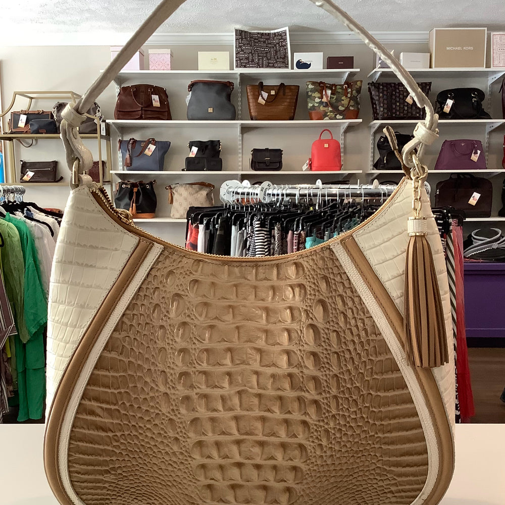 Brahmin Enchant Amira Shoulder Bag - Shortbread