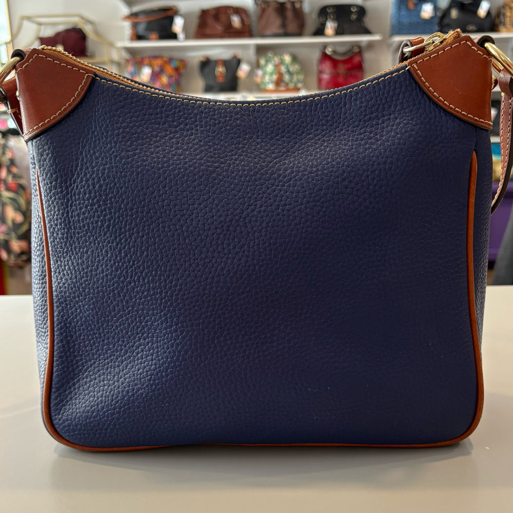 
                      
                        Dooney & Bourke Pebble Grain Small Kimberly Crossbody in Midnight Blue
                      
                    