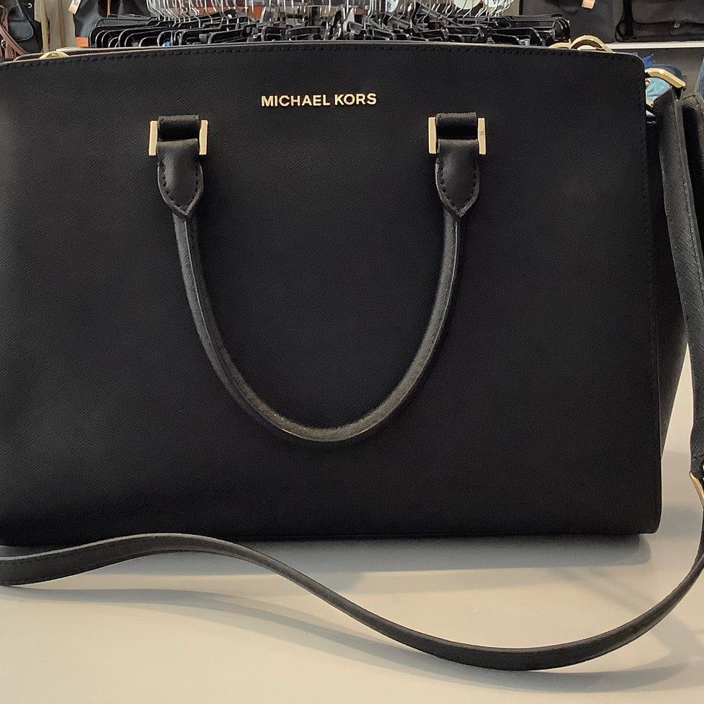 Michael Kors Selma Saffiano Medium Satchel