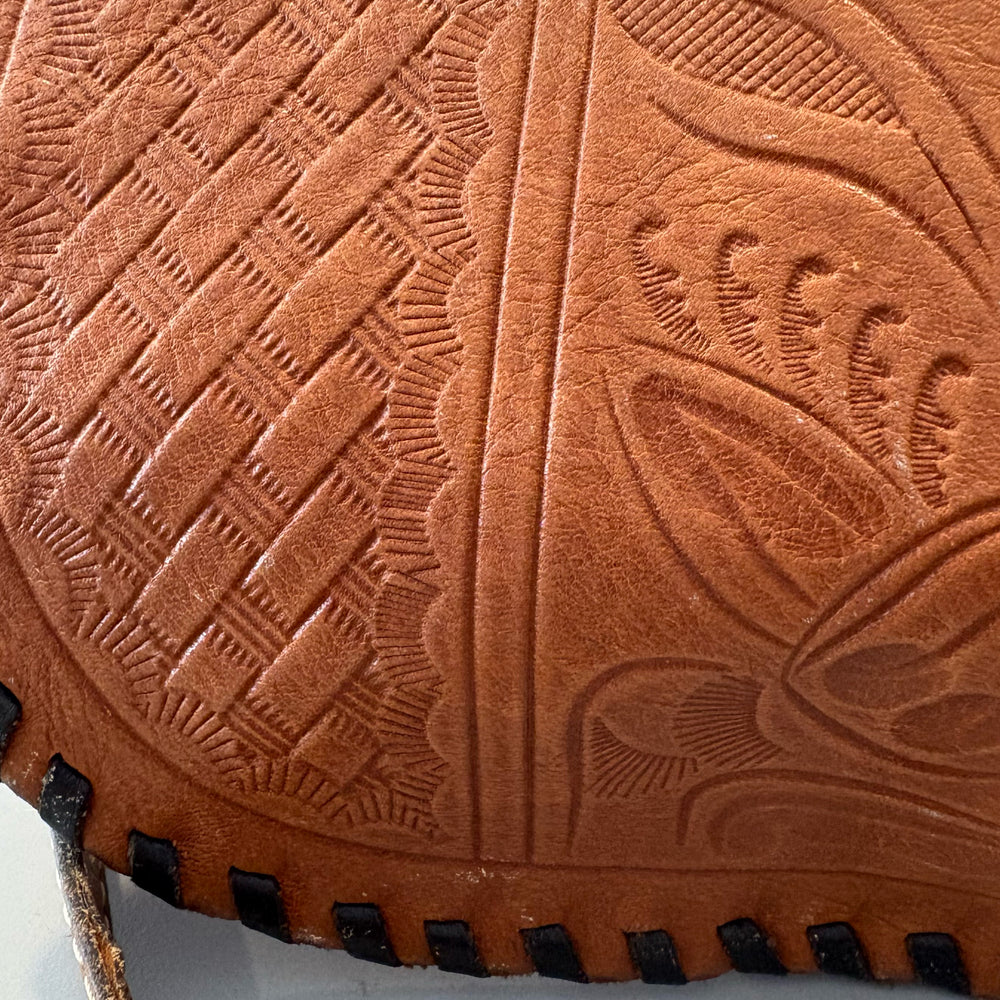 
                      
                        Patricia Nash Metauro Tooled Leather Saddle Bag
                      
                    