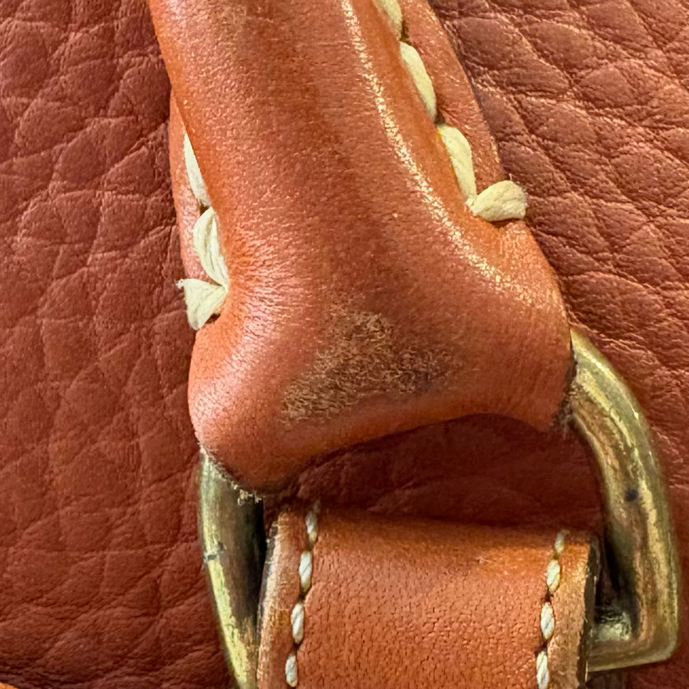 
                      
                        Vintage Dooney and Bourke Pebble Leather Awl Satchel
                      
                    