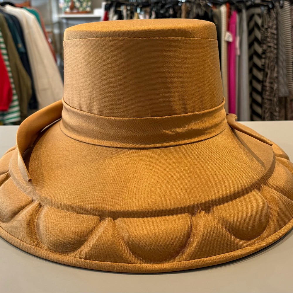 
                      
                        Perche Couture Deep Gold Church Hat
                      
                    