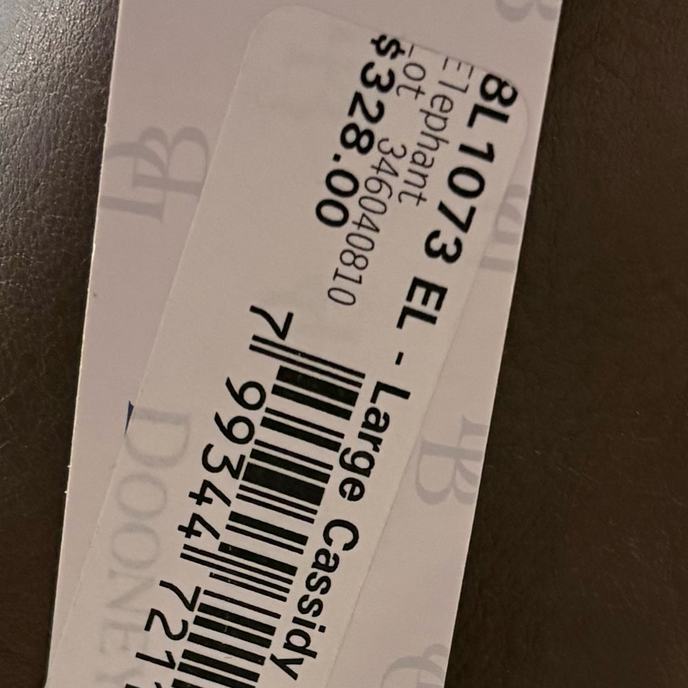 
                      
                        Dooney and Bourke Florentine Leather Large Cassidy Hobo in Elephant SN:J17514696
                      
                    