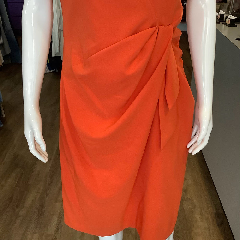 maggy london orange dress Maggy London Orange Swirl Print Keyhole Maxi Dress