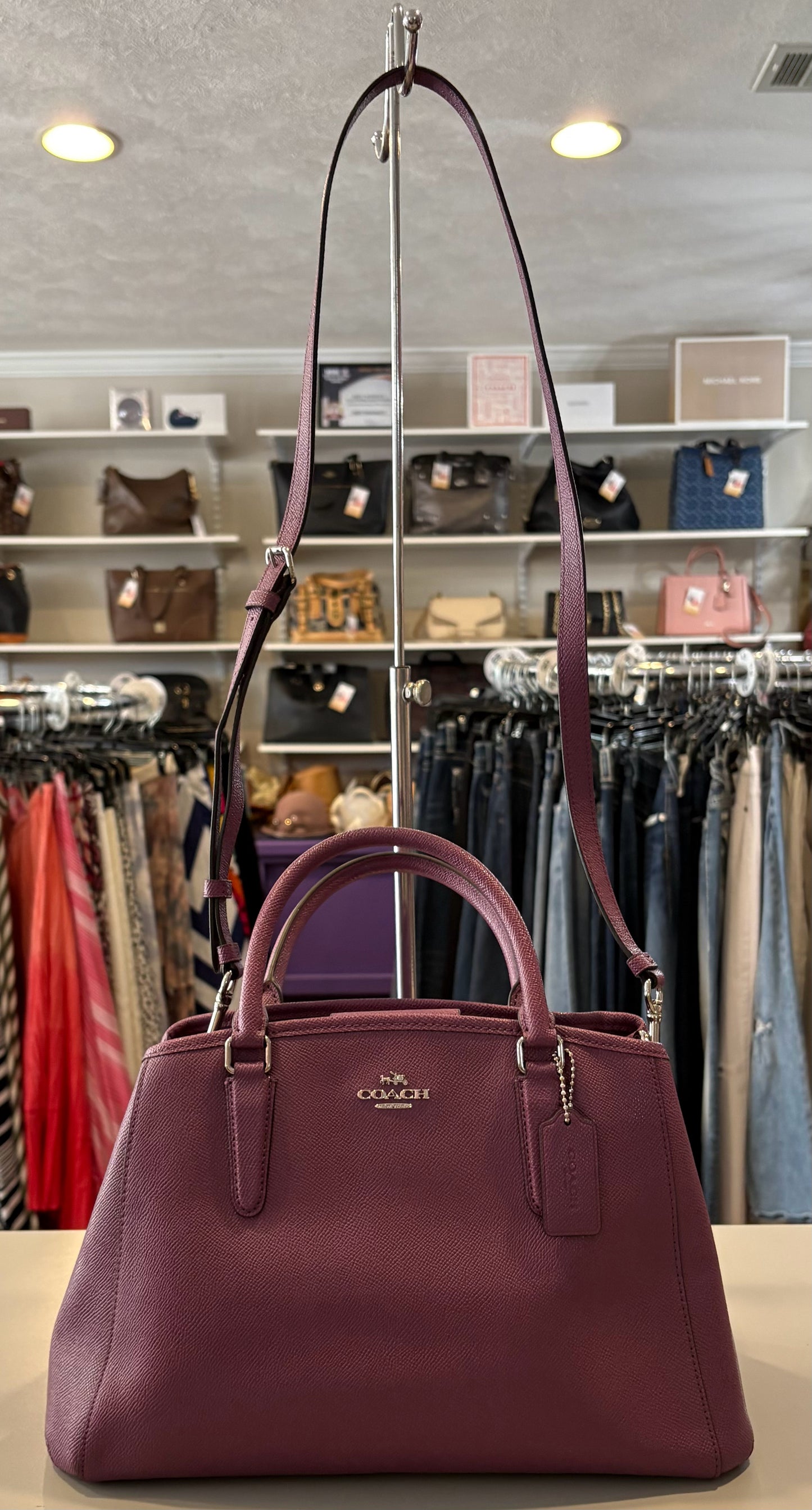 NWT Coach Small Margot Carryall Satchel Crossbody