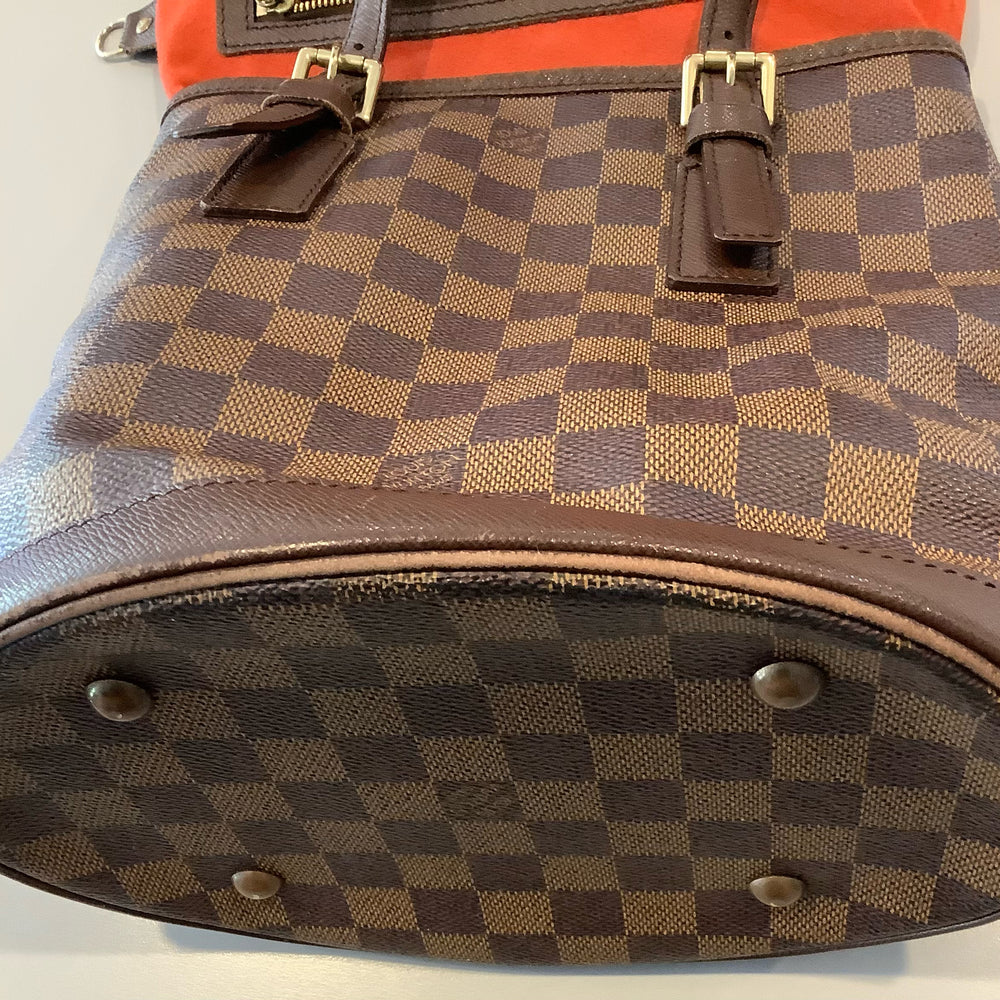
                      
                        Louis Vuitton Damier Canvas Marais Bucket Bag
                      
                    