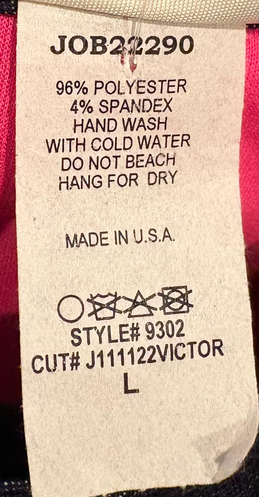 
                      
                        NWOT Karen T Design Denim & Pink Dress Size: L
                      
                    