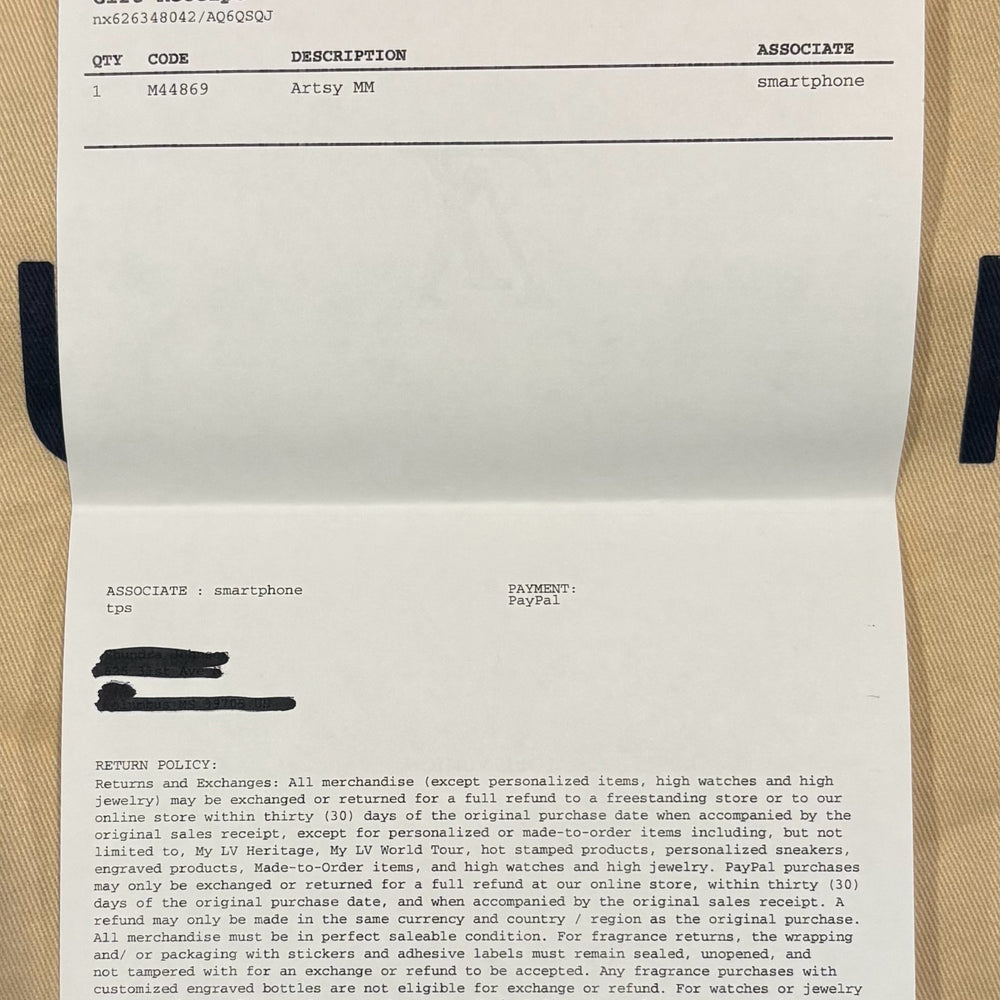 
                      
                        NEW RARE Entrupy Certified Louis Vuitton Artsy MM Monogram Handbag
                      
                    