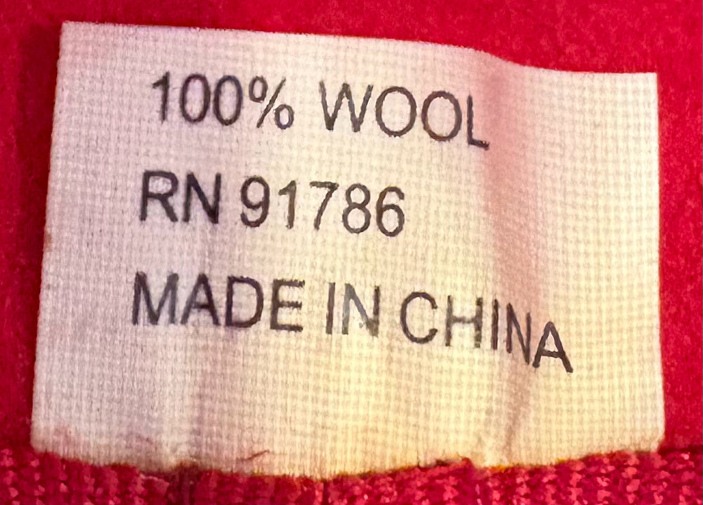 
                      
                        Red 100% Wool Dress Hat with Floral Bow Detailing
                      
                    