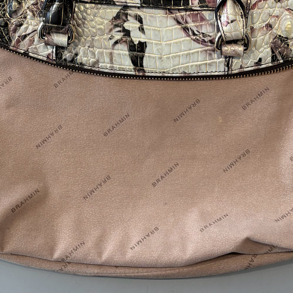 
                      
                        RARE Brahmin Eden Garland Melbourne Large Duxbury Satchel
                      
                    