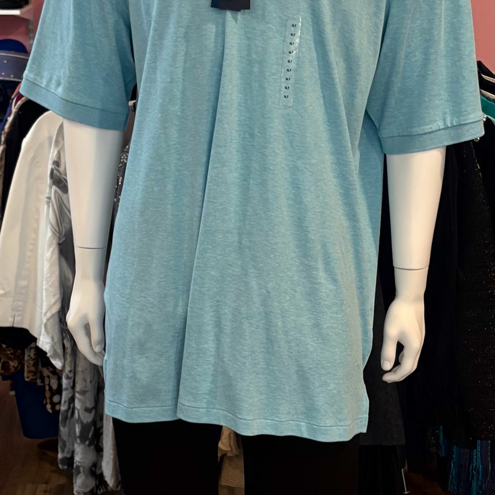 NWT Polo Ralph Lauren Blue Short Sleeve Shirt Size: XLT