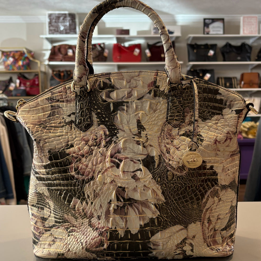 
                      
                        RARE Brahmin Eden Garland Melbourne Large Duxbury Satchel
                      
                    