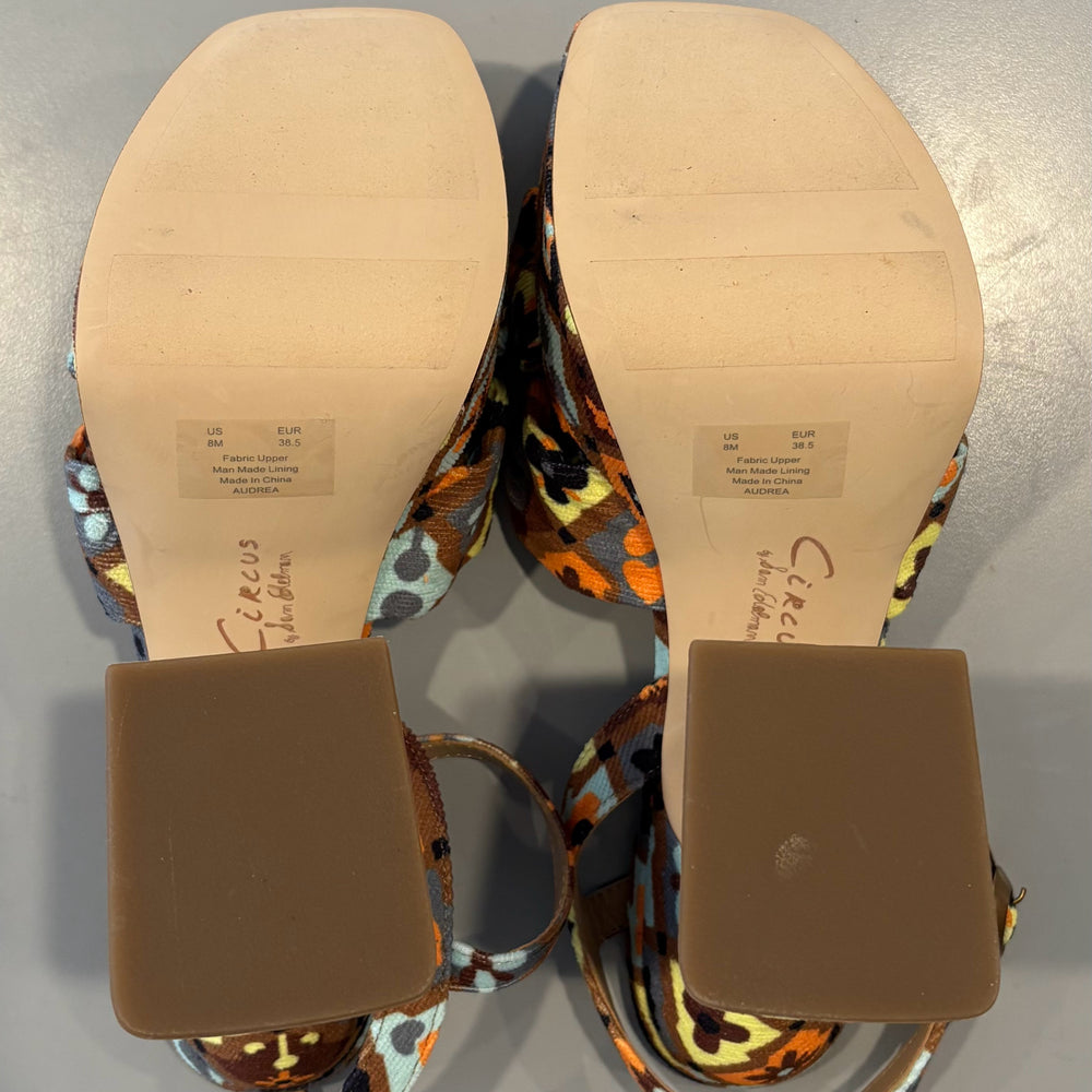 
                      
                        NWB Circus NY by Sam Edelman Audrea Bourbon Disco Platform Heels Size:8M
                      
                    
